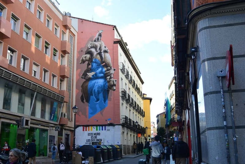 Madrid Street Art Tour (Malasaña Chueca Gran Via & Lavapies) - Sol and the First Art Stops
