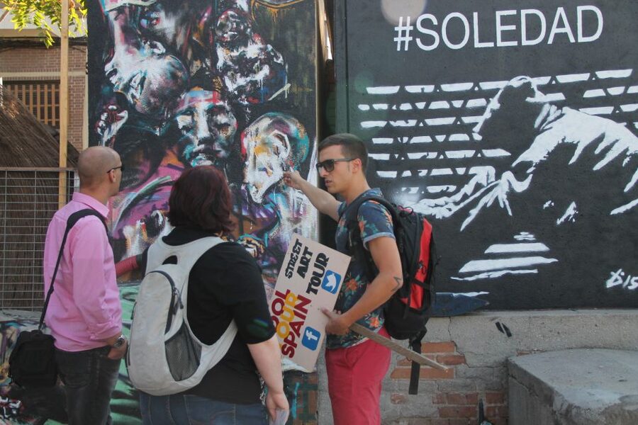 Madrid: Street Art Tour with Local Graffiti Hunter - La Tabacalera’s walls and Madrid’s independent art culture