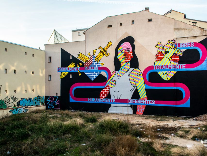 Madrid: Street Art Tour with Local Graffiti Hunter - Calle Argumosa and the walk toward Embajadores