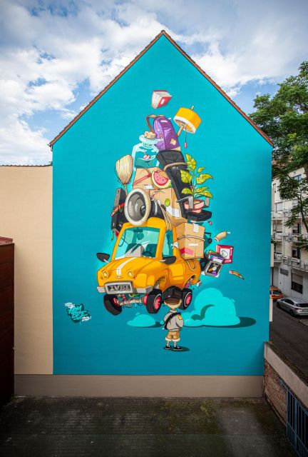 Mannheim: Guided Street Art Walking Tour - Key points at a glance
