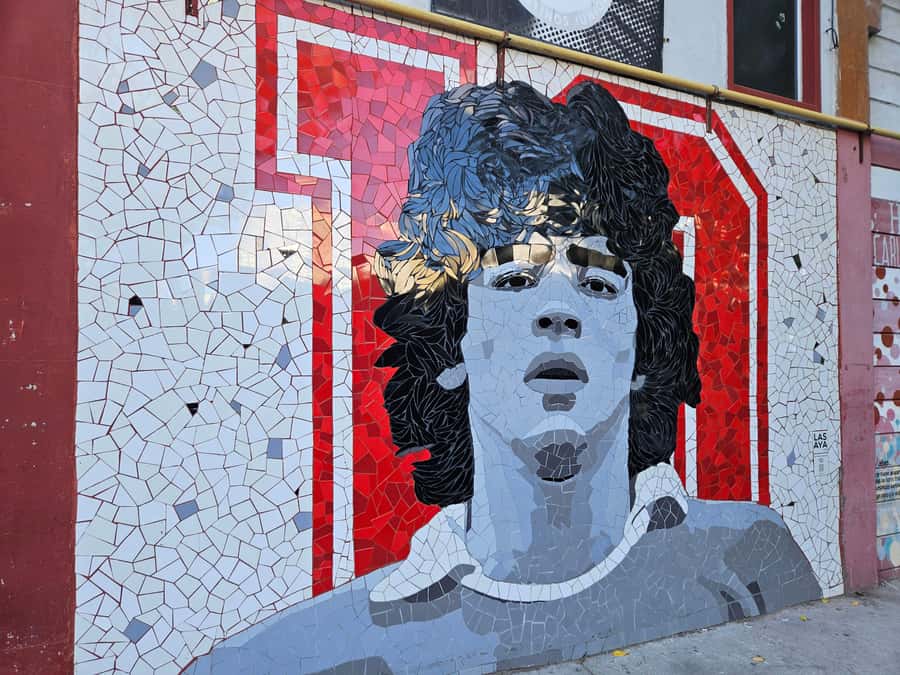 Maradona Tour: Murals, Chapel, Stadium, Museum, Casa D10S - The Maradona chapel and La Paternal murals
