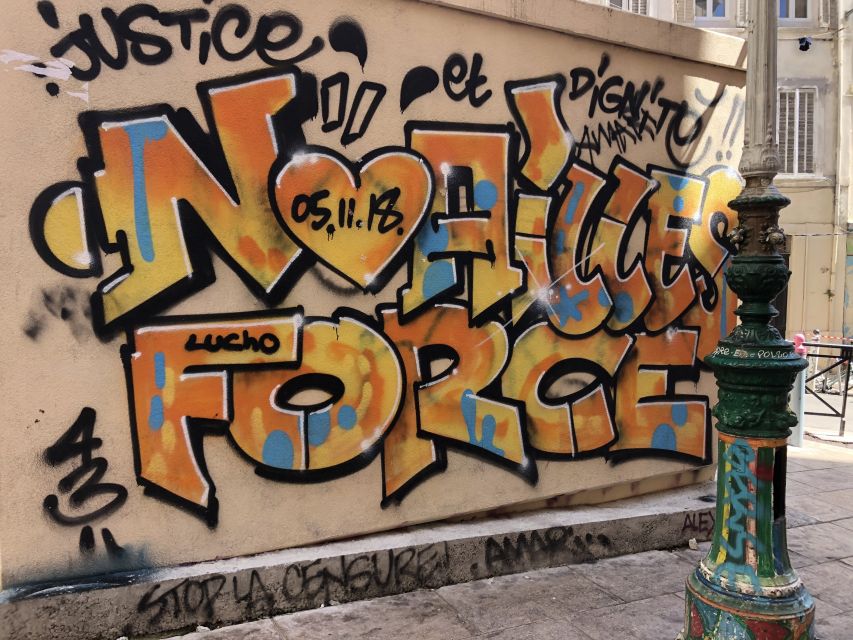 Marseille: Street Art Walking Tour and Local Drink - Mint tea, pastry, and a final drink