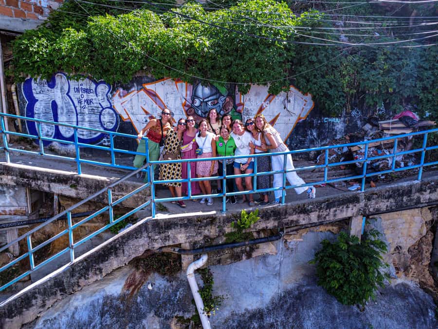 Medellín Comuna 13 local guides snacks and your own graffiti - Local ice cream and neighborhood snacks