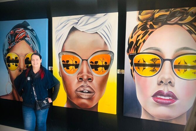 (Meet the Artist)Art Gallery & Street Art tour with lunch - Why this Johannesburg art tour is different