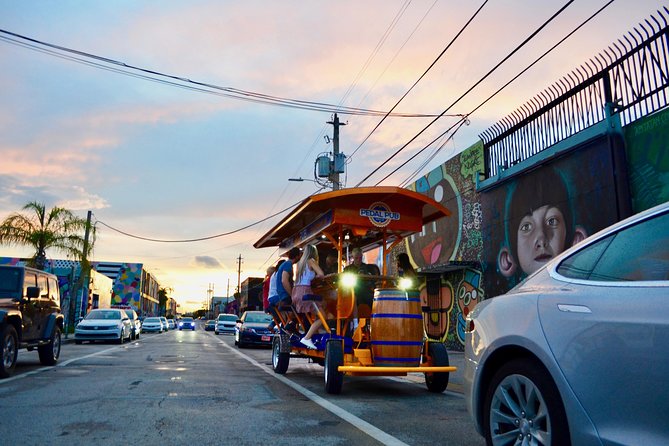 Miami Pedal Pub: Arts District Party Bike Pub Crawl - Starting at 2121 NW 2nd Avenue