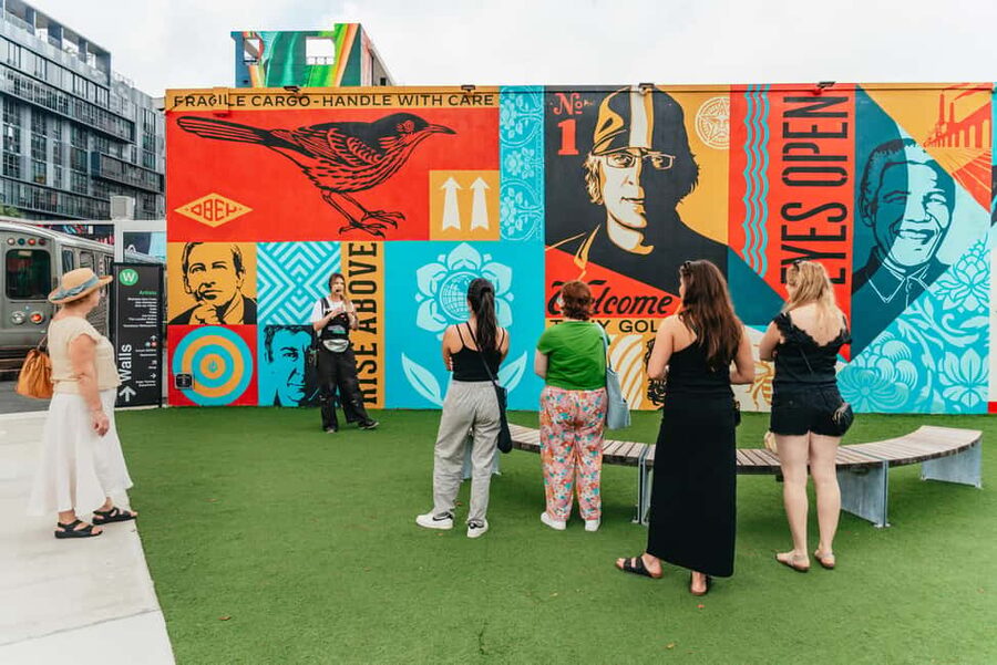 Miami: Wynwood Walls, Galleries, and Murals Guided Tour - Goldman Global Arts and the indoor exhibitions