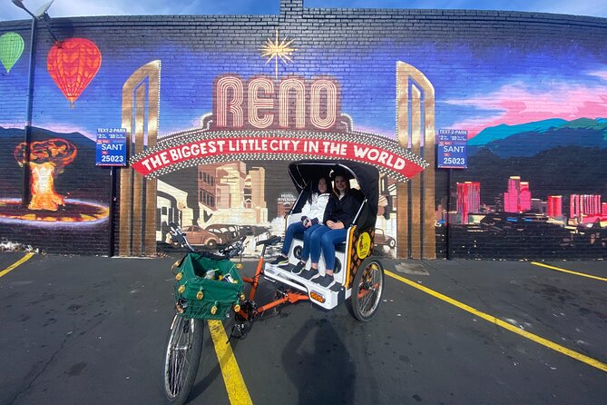 MidTown Mural Pedicab Tour - Midtown Reno by Pedicab, Not by Tour Bus