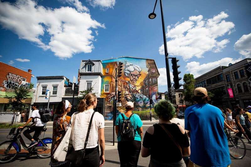Montreal: The Original Locally Owned Street Art Walking Tour - The MURAL Festival connection