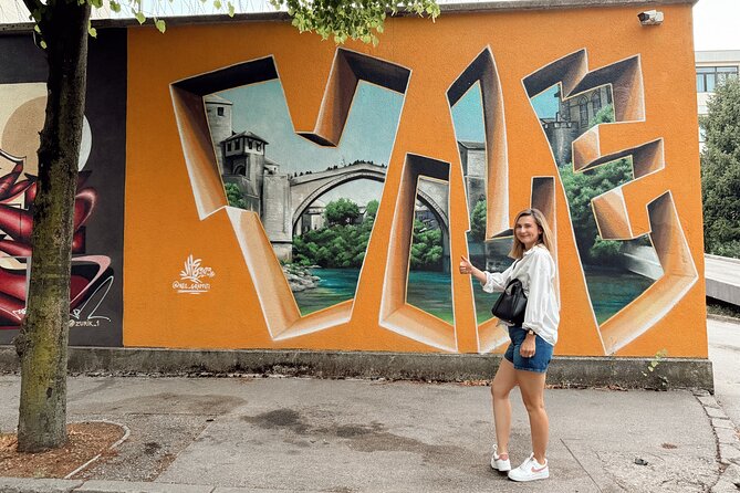 Mostar Street Art & Graffiti Tour - Forty minutes with Mostar’s painted facades
