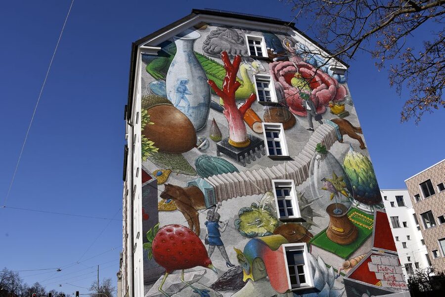 Munich: Street Art Bike Tour - Giesing: the tour’s local turn
