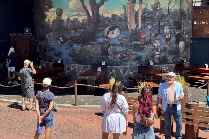 Mural Tour of Historic Downtown Flagstaff - Mural Alley, where the route becomes a gallery