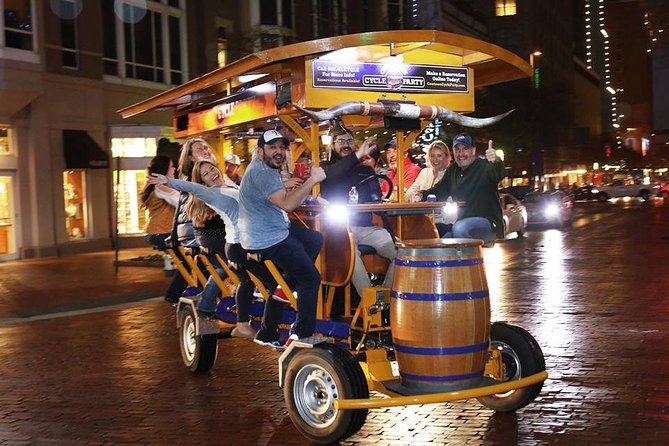 Murals & Mimosas - Cowtown Cycle Party BYOB Public Tour - Key points at a glance