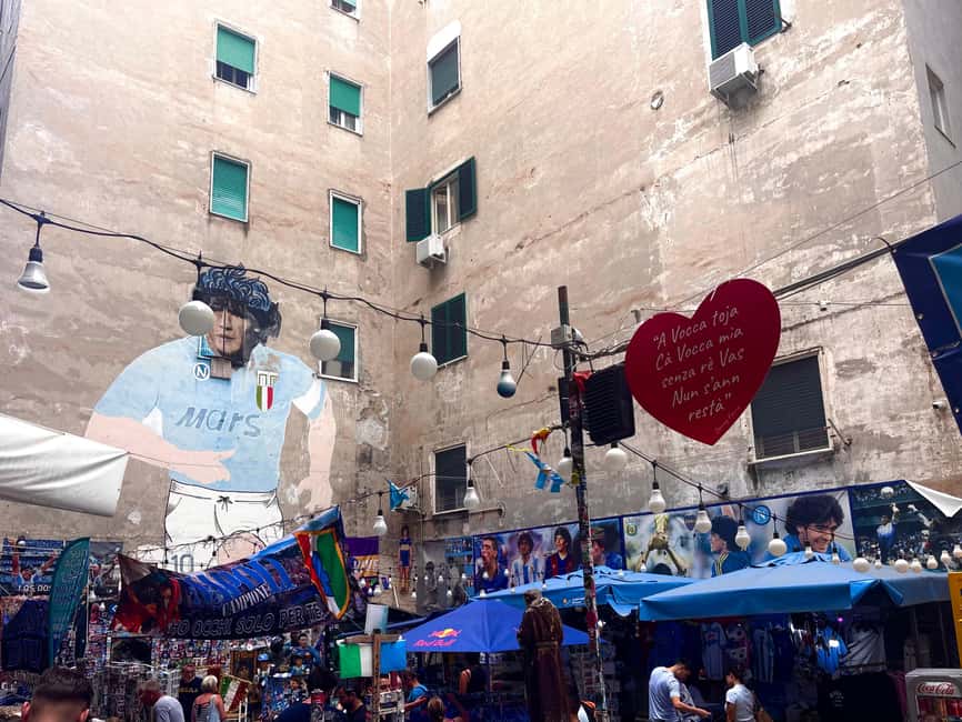 Naples: Football Tour with Maradona Stadium & Mural - From Napoli Centrale to the football heart of Naples