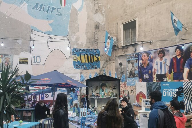 Naples Spanish Quarters Walking Tour Street Art, Folklore & Sweet - Folklore, Maradona, and everyday Naples
