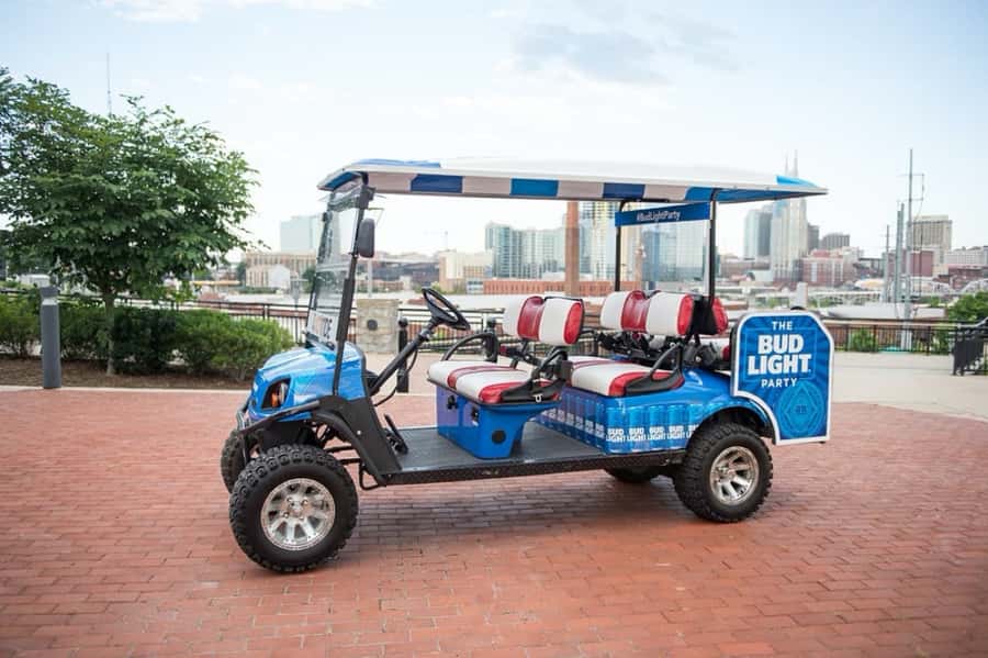 Nashville: Sights, Street Art & Brewery Tour by Golf Cart - Key points to know before booking