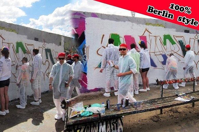 Open graffiti workshop in the Mauerpark in Berlin - Who will enjoy this workshop most