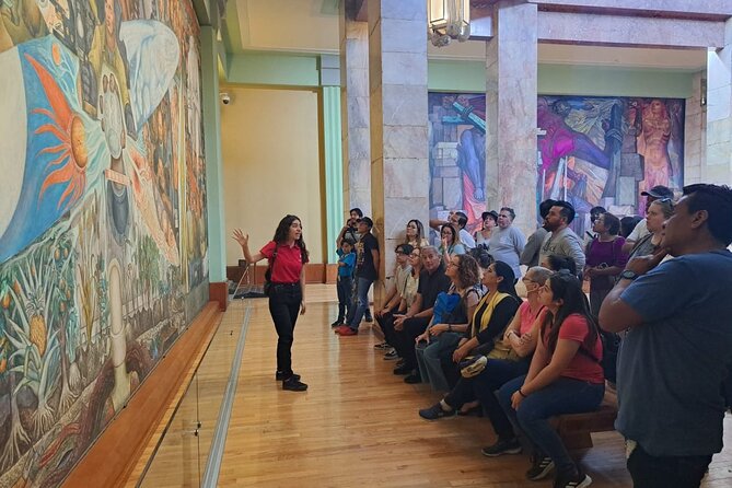 Palace of Fine Arts Mural Tour - Rivera’s Man at the Crossroads and the Rockefeller story