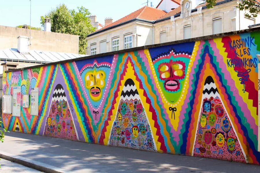 Paris Street Art at La Butte-aux-Cailles - Following the neighborhood’s older story