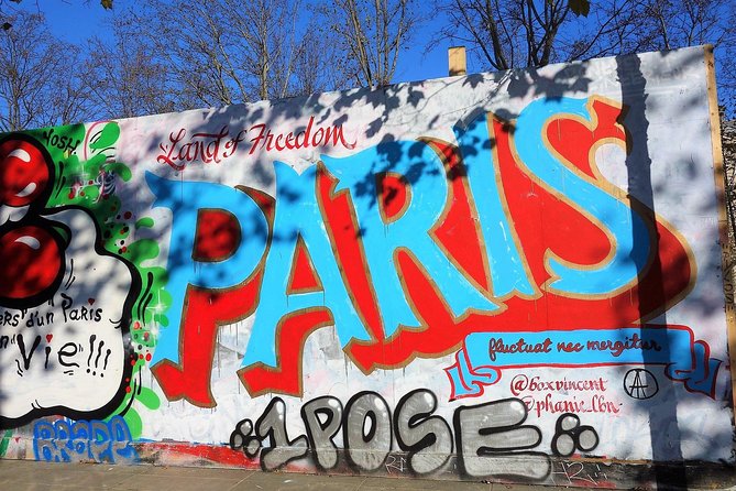 Paris Street Art bike tour - Open Air Museum - The modern architecture between the murals
