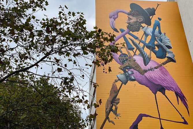 Paris Street Art, smartphone audioguided tour - Rue Pinel and the business behind street art