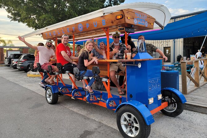 Party Bike through St. Pete with Bar+Mural Stops on Trolley Pub - Dog Bar: the most unusual stop