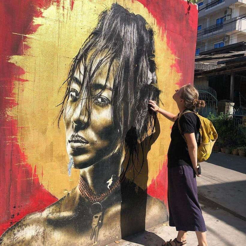 Phnom Penh | Food & Street Art Half Day Tour by Tuk Tuk - Two breakfasts, snacks, and a useful warning about appetite