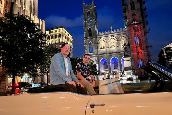 PRIVATE 2-Hour tour of Montréal in Convertible Cadillac + Murals - Montréal’s colorful outdoor staircases