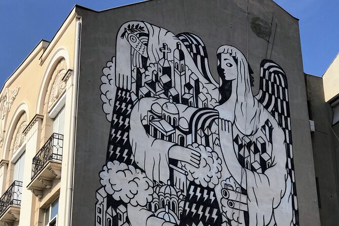Private Belgrade Street Art and Adventures Walking Tour - The REMED mural at Karađorđeva 31