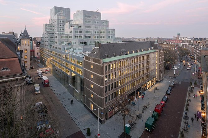 Private Highlights & Art Walking Tour: Markthal, Zadkine, Street Art and Depot - Laurenskerk, Erasmus, and a small green pause