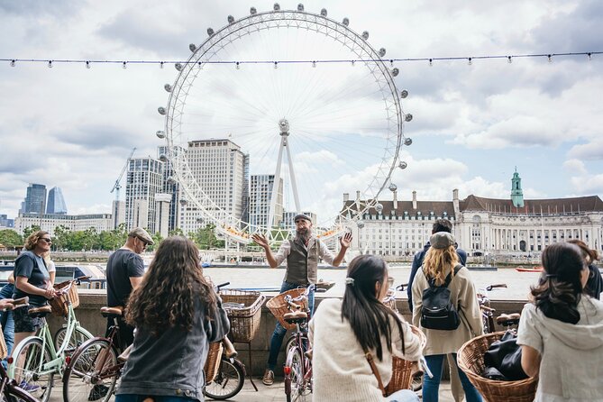 Private Royal London Bike Tour with pub & street art - Getting fitted out at Tally Ho