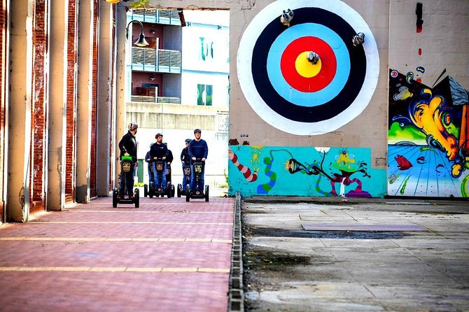 Richmond's Street Art Segway Tour - Riding a Segway instead of walking