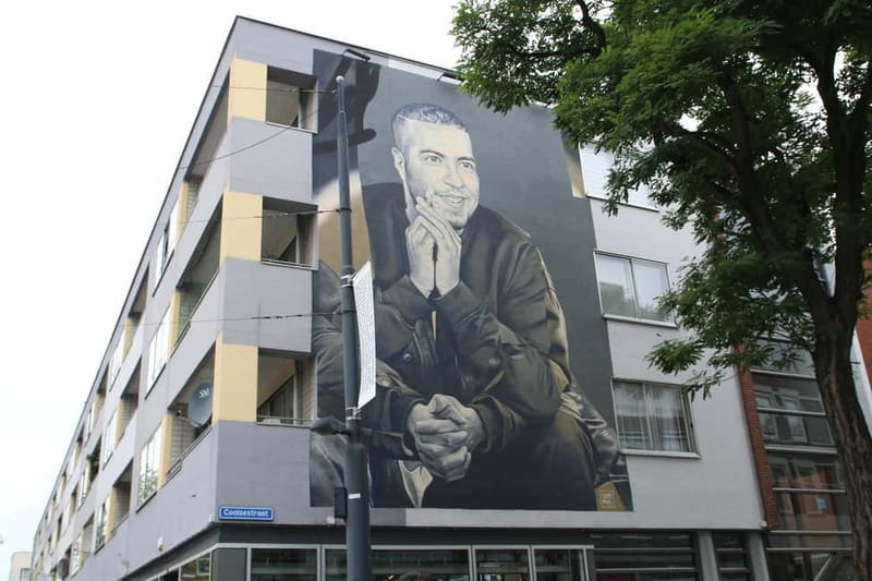 Rotterdam Street Art tour: Including specialised guide - The Pulp Fiction 3D artwork