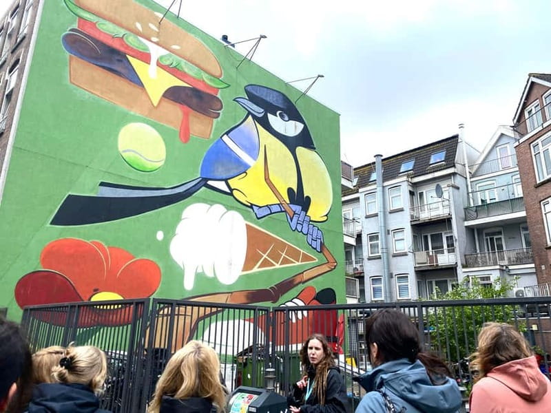 Rotterdam Street Art tour: Including specialised guide - Finding more than eight large murals