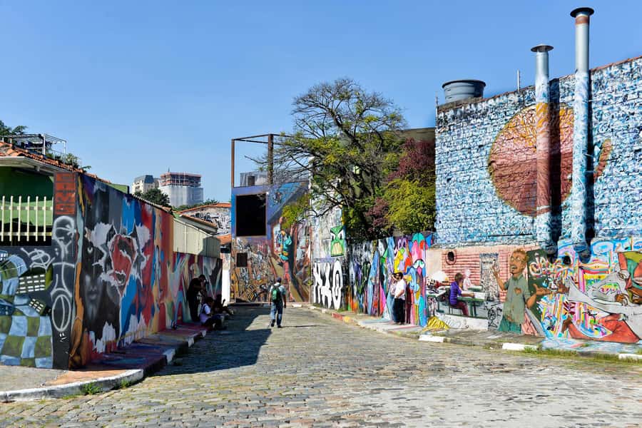 São Paulo Street Art Tour - Ending at a dedicated street art gallery