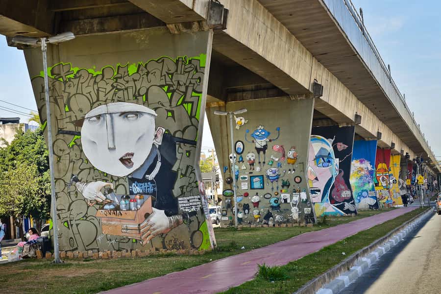 São Paulo Street Art Tour - Downtown São Paulo: starting with the city’s public canvas