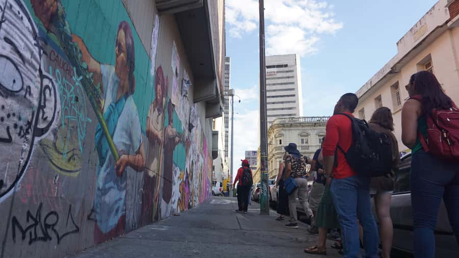Shared Tour Cali's Salsa, Graffiti & Resistance Experience - The graffiti monument to victims N21