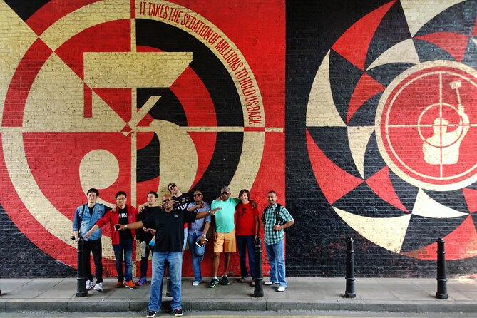 Shoreditch Street Art Tour London - Banksy, Shepard Fairey, and the names you may recognize