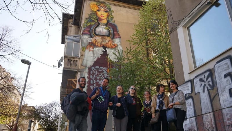 Sofia: Guided Street Art & Stunning Graffiti Walking Tour - The hands-on graffiti part
