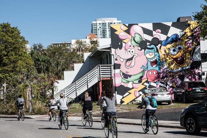 St Pete Awesome Mural Biking Tour - Crislip Arcade, Burg Bar and Grill, and the snack breaks
