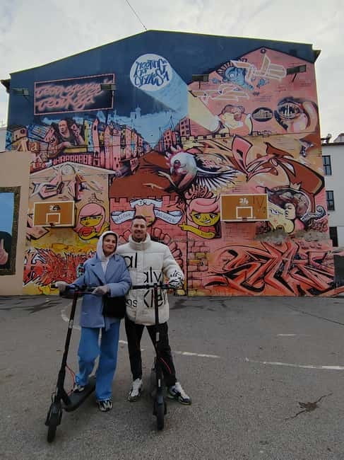 Street Art E Scooter tour - Why Belgrade’s walls tell a different story