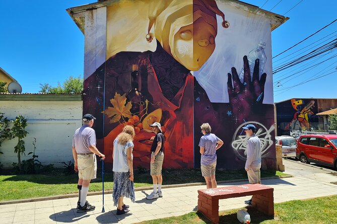 Street Art in Valparaiso and Wines in Casablanca from Santiago - Muelle Prat and Valparaiso from the bay