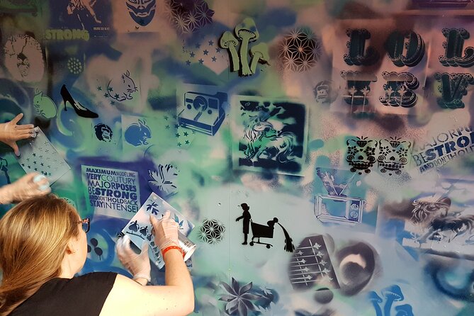 Street Art Tour and Spray Painting Workshop in London - A good fit for families, couples, and creative visitors