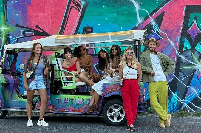 Street Art Tour by Tuk Tuk Joy - Marvila’s murals and 8 Marvila