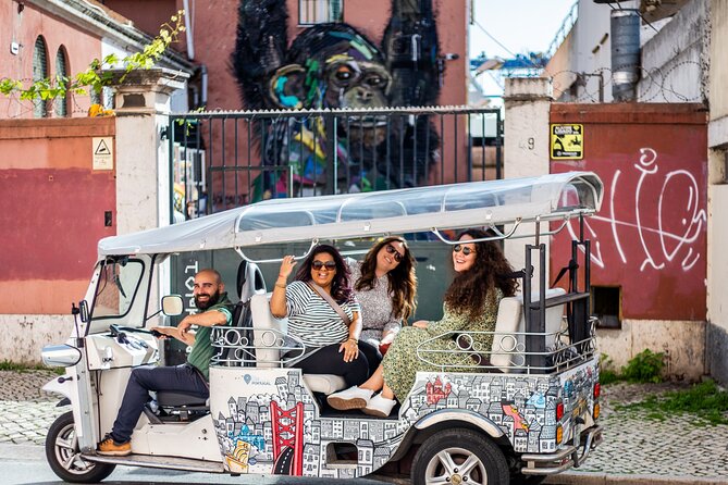 Street Art - Tuk Tuk Tour - Why a tuk-tuk works well for Lisbon street art