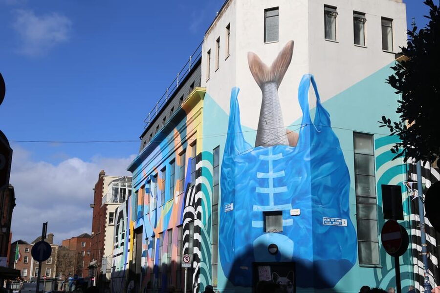 Street Art Walking Tour - Blooms Hotel and Project Arts Centre