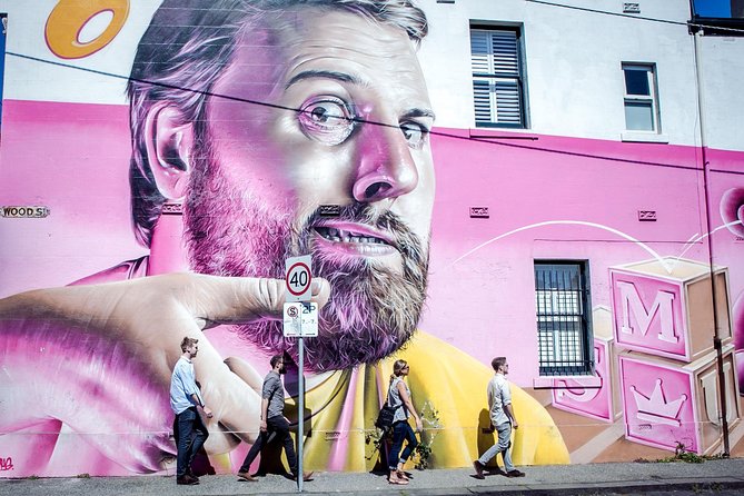 Street Food & Street Art, Backroads & Boroughs - Presgrave Place: art in a narrow city passage