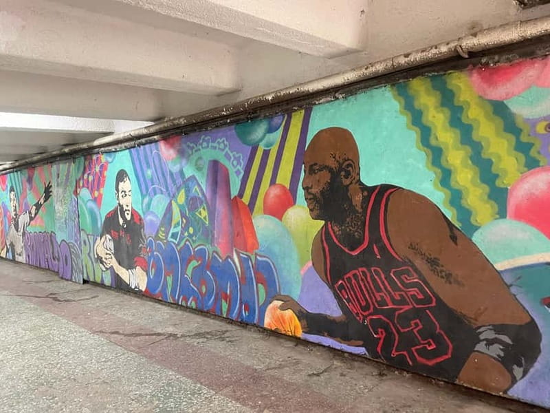 Tbilisi: Street Art and Graffiti Guided Walking Tour - From gritty streets to newer Tbilisi