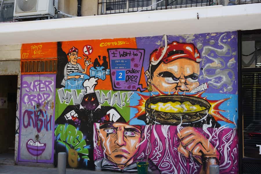 Tel Aviv: Street Art and Graffiti Tour - Florentine: the more street-focused route