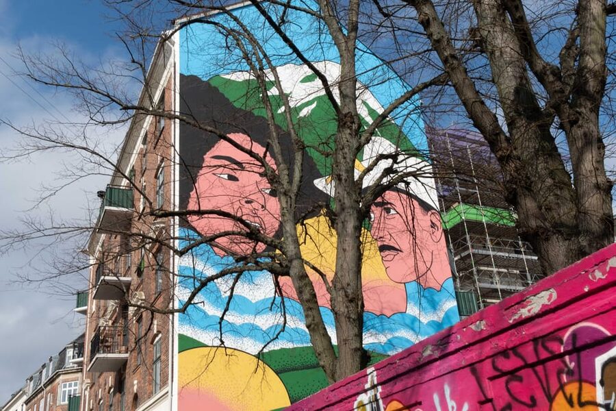 The Nørrebro Street Art & Food Tour - Kösem brings the food down to earth