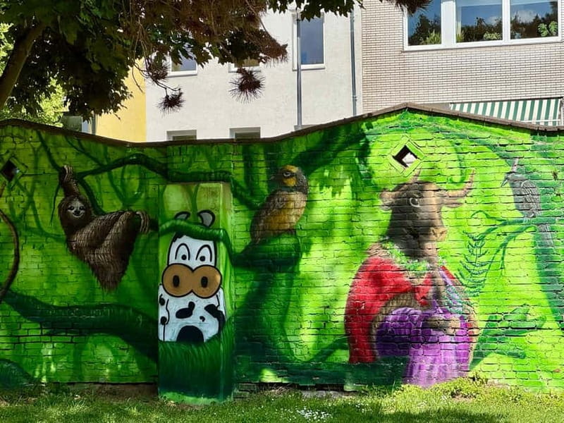 The second street art guided tour of Ehrenfeld - From neighborhood walls to major murals